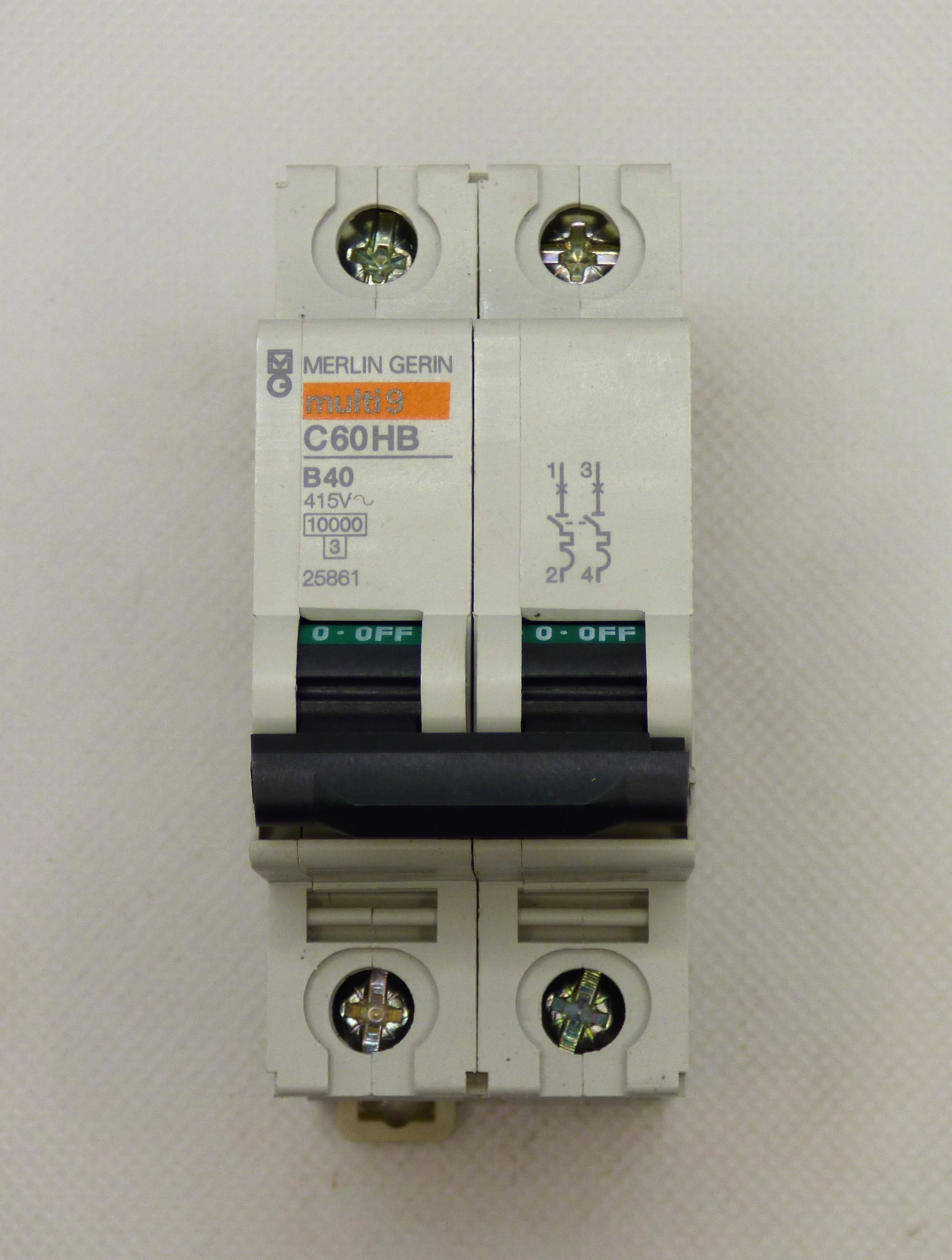 2P 40A TYPE B MCB 2P 40A TYPE B MCB